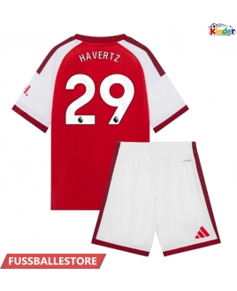 Günstige Arsenal Kai Havertz #29 Heimtrikotsatz Kinder 2026-27 Kurzarm (+ Kurze Hosen)
